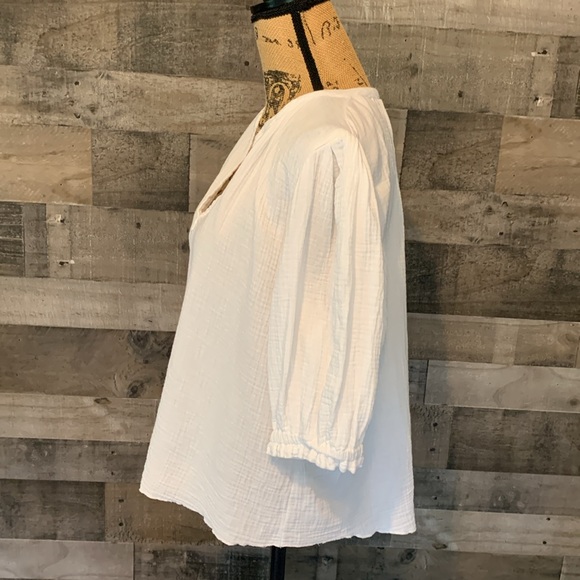 Just Living White Boho Top - Picture 4 of 15
